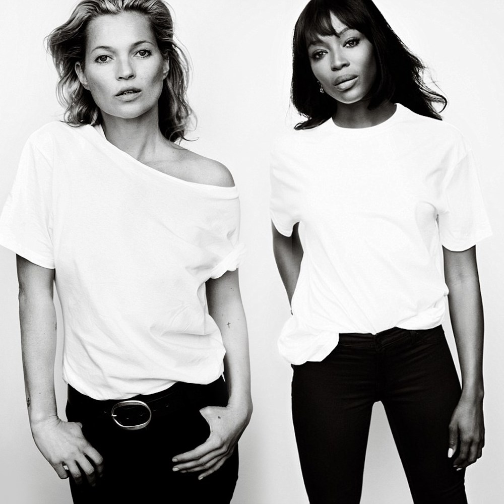 Kate Moss ve Naomi Campbell'dan farkındalık projesi