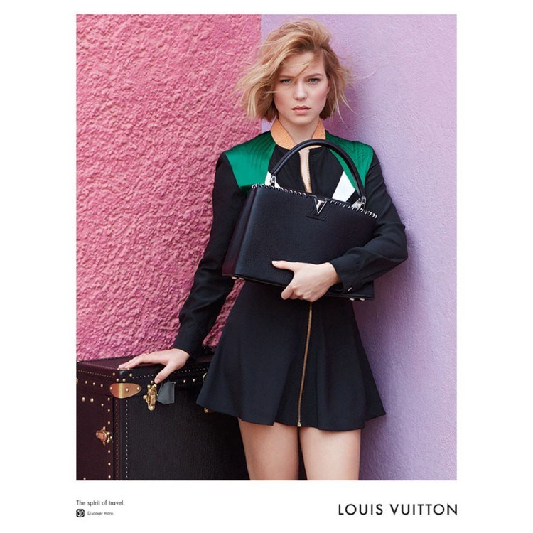 Lea Seydoux Louis Vuitton kampanyasında