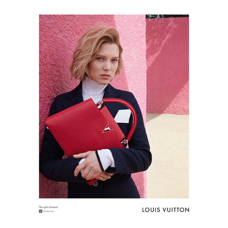 Lea Seydoux Louis Vuitton kampanyasında