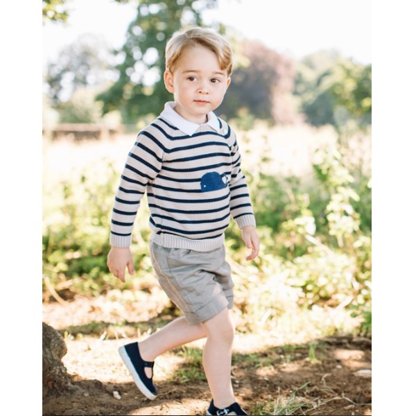 Prens George üçüncü yaşını kutluyor