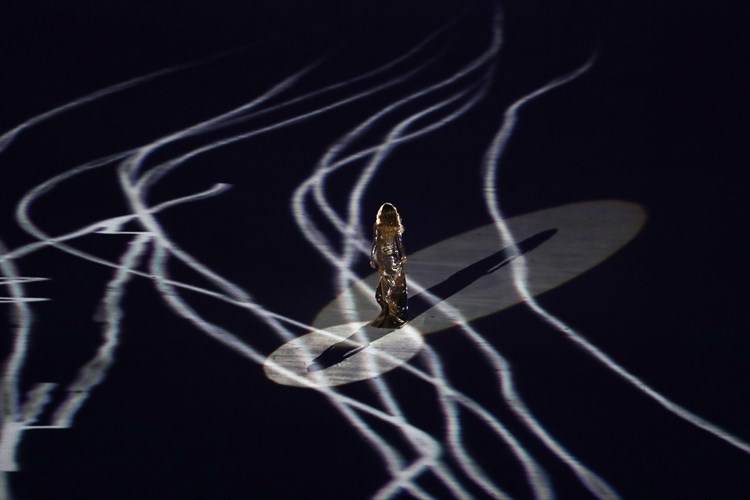 Gisele Bündchen'den olimpiyat ışıltısı 