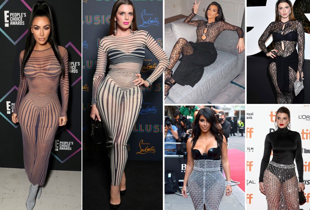 Kim Kardashian-Julia Fox: Stil ikizliği mi, yoksa tarz kopyalama mı?