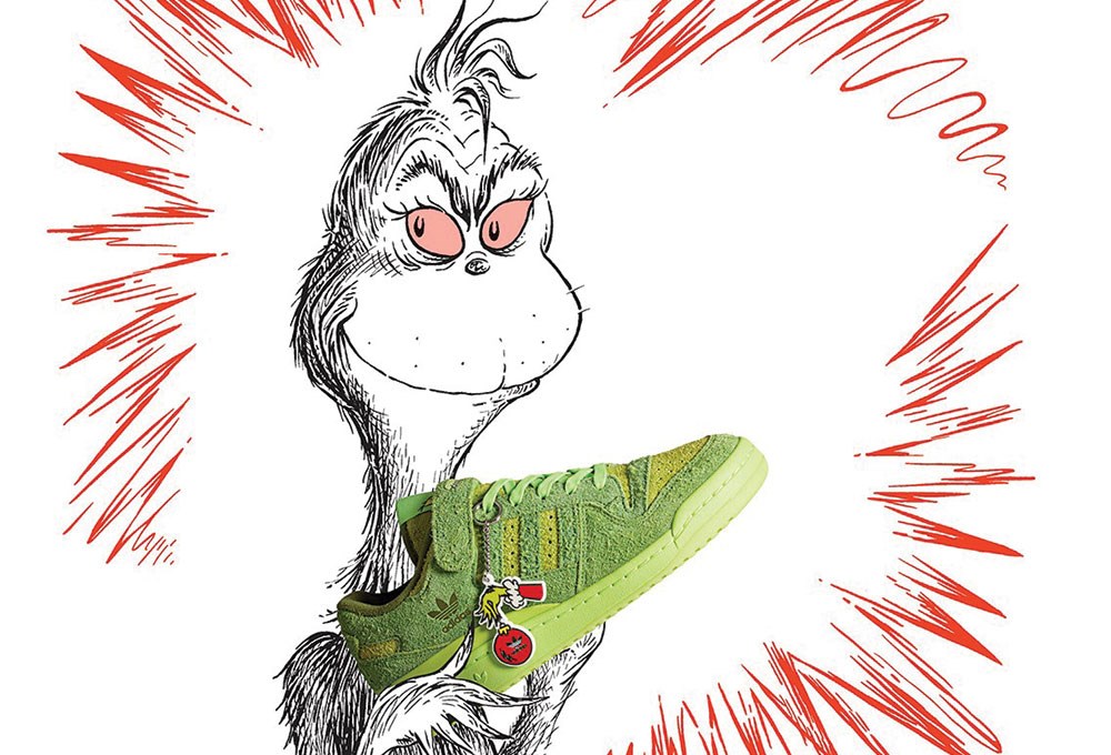 Adidas’tan Noel’e özel Grinch temalı ayakkabı