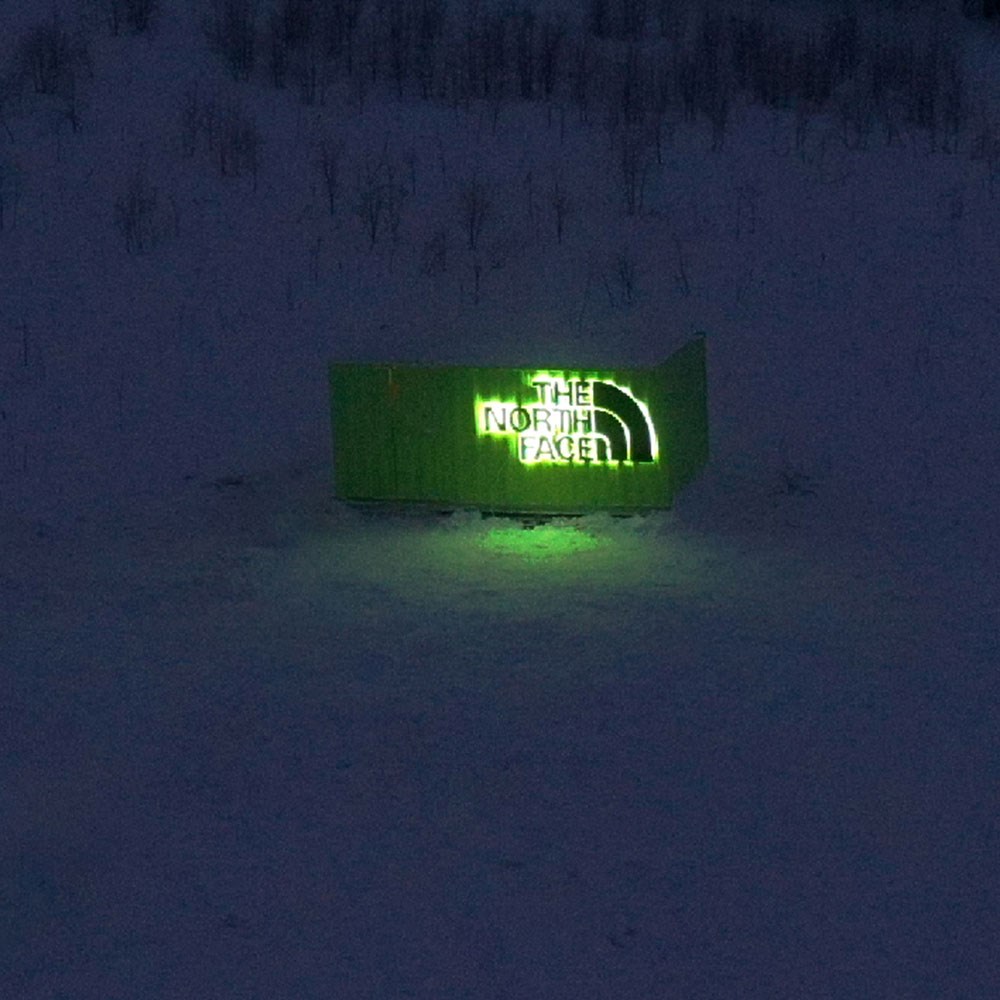 The North Face, -30 derecede pop-up mağaza açtı