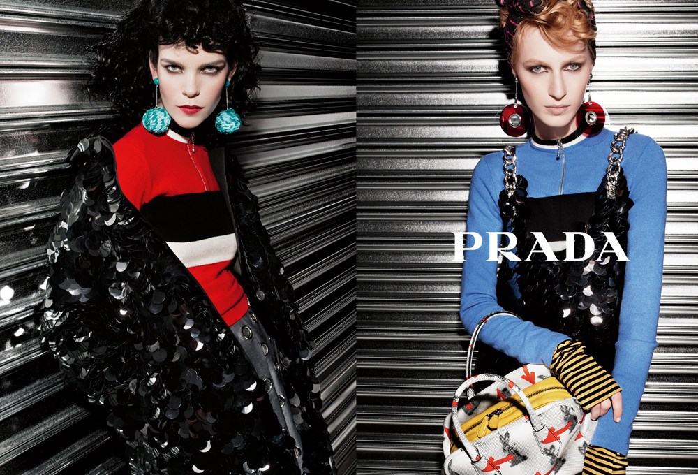 Prada 80'ler diskosunda 