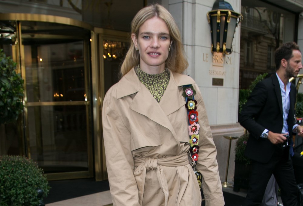 Natalia Vodianova'nun tercihi yeni Fendi 