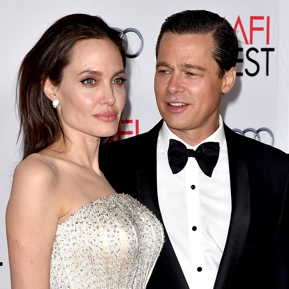 'Brangelina' kamera karşısında 