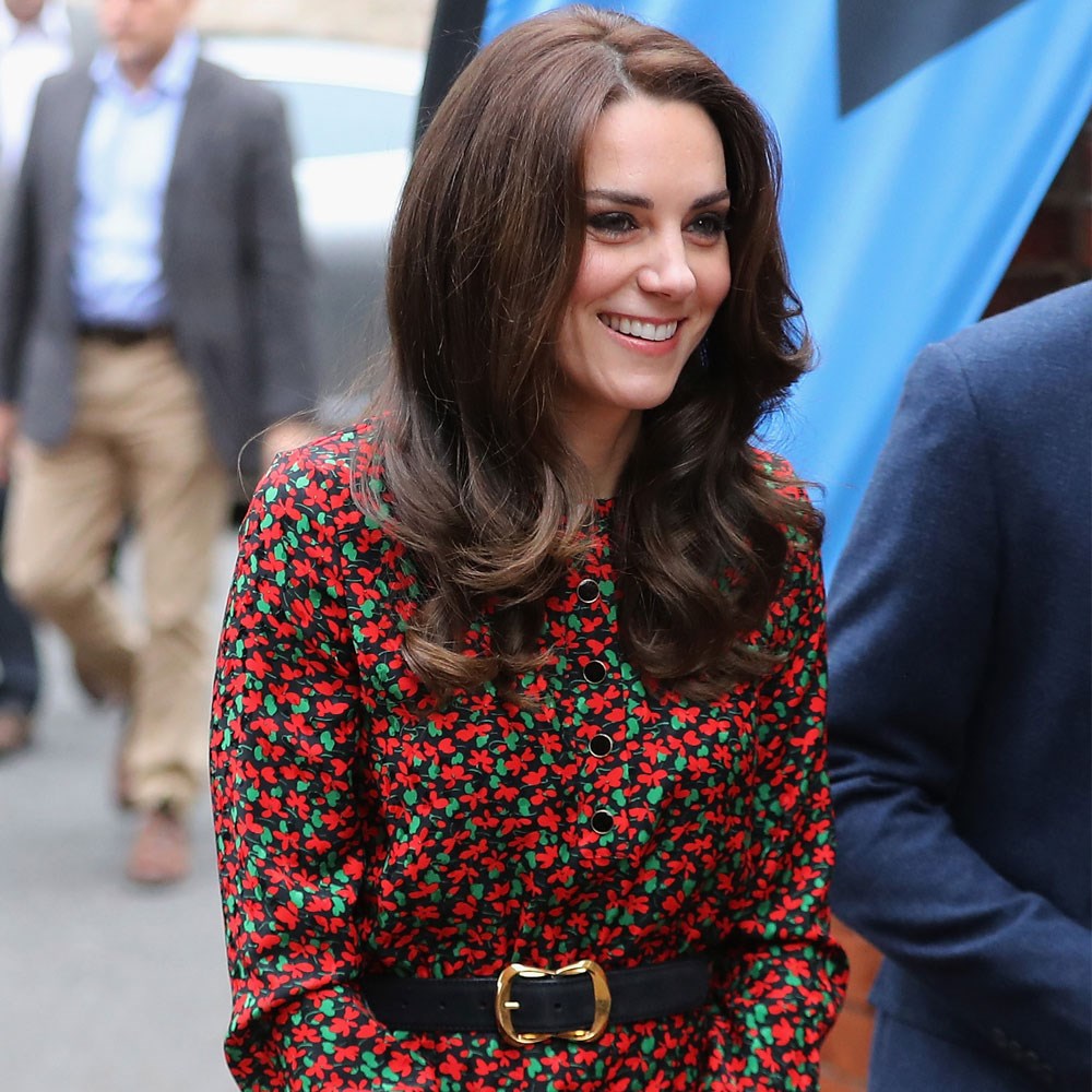 Kate Middleton'dan yılbaşı renkleri