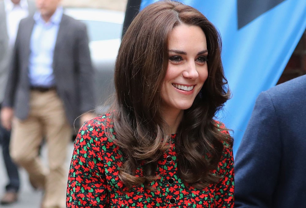 Kate Middleton'dan yılbaşı renkleri