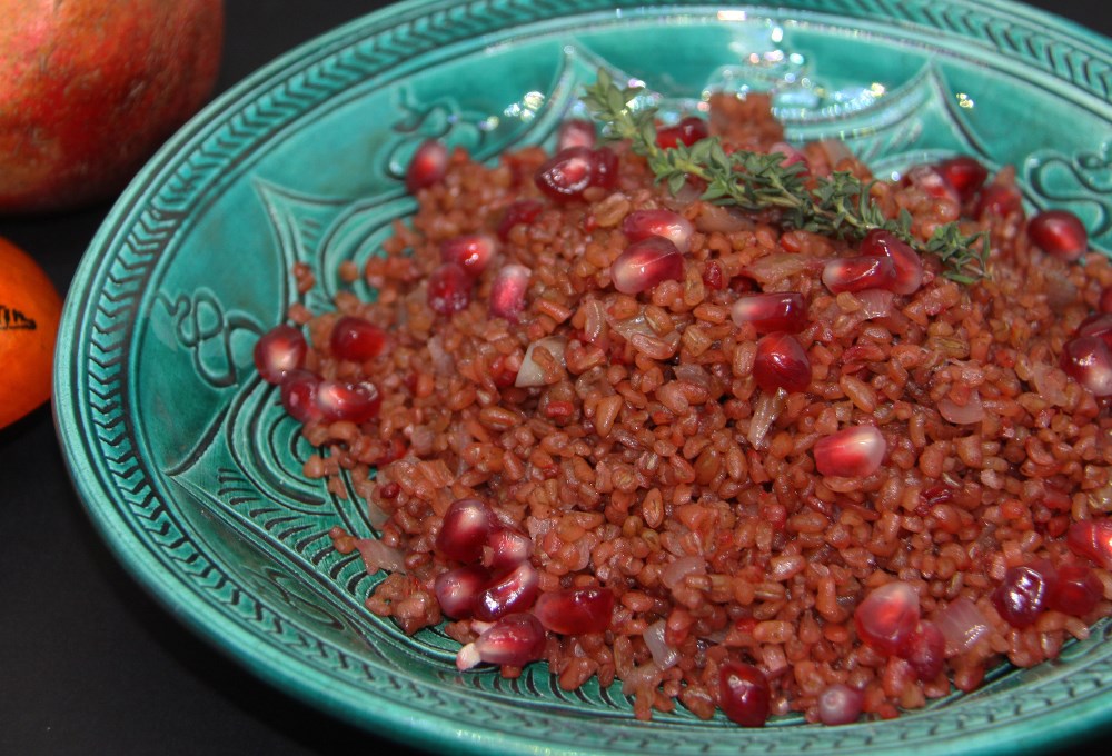 Narlı bulgur pilavı