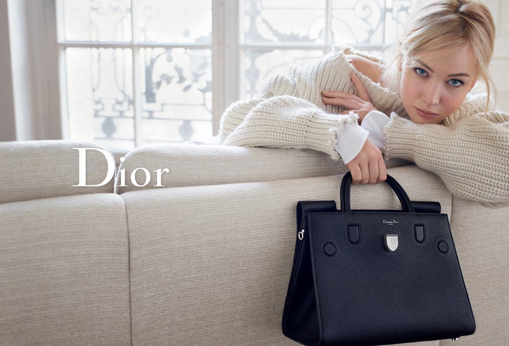 Dior için yeniden kamera karşısında 