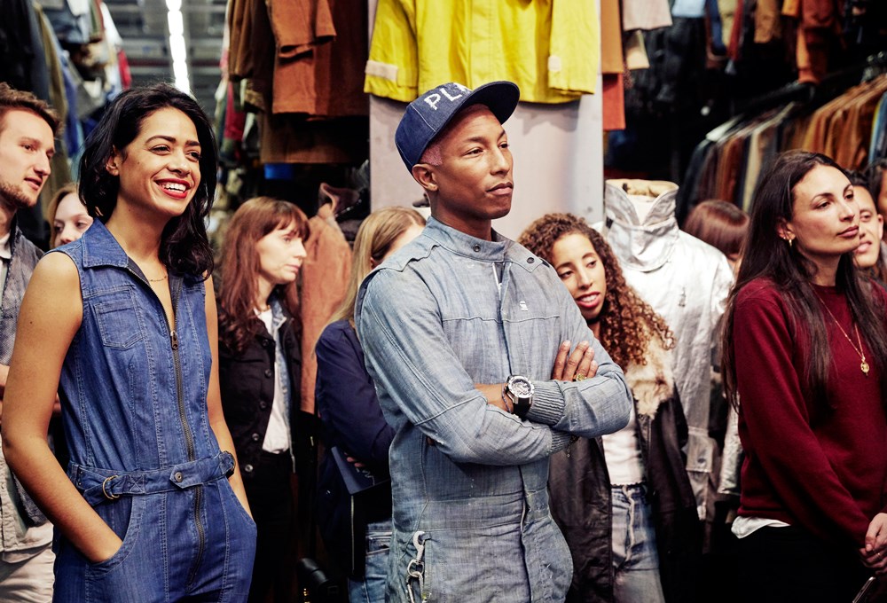 Pharrell'den sürpriz ziyaret