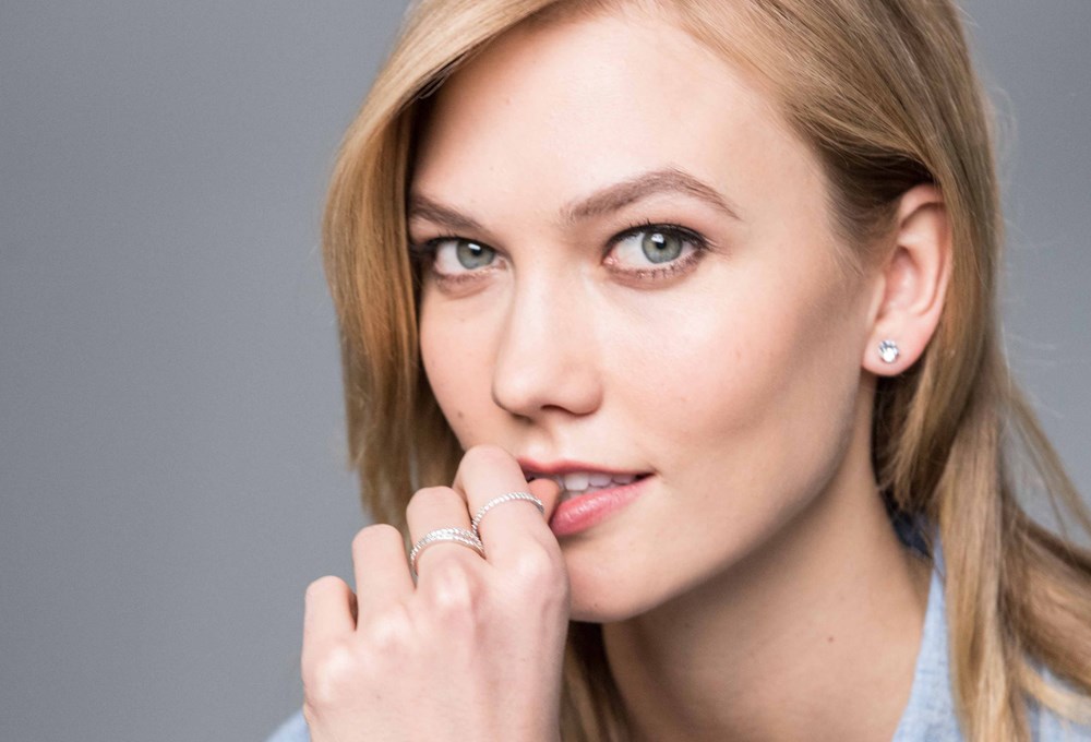 Swarovski'nin yeni yüzü Karlie Kloss