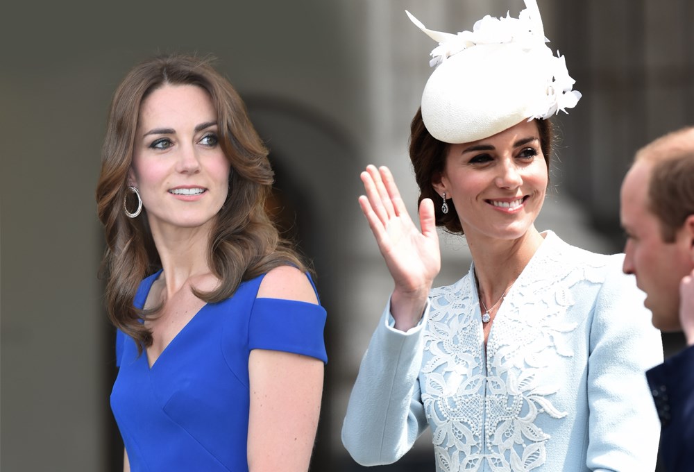 Kate Middleton'ın mavi aşkı