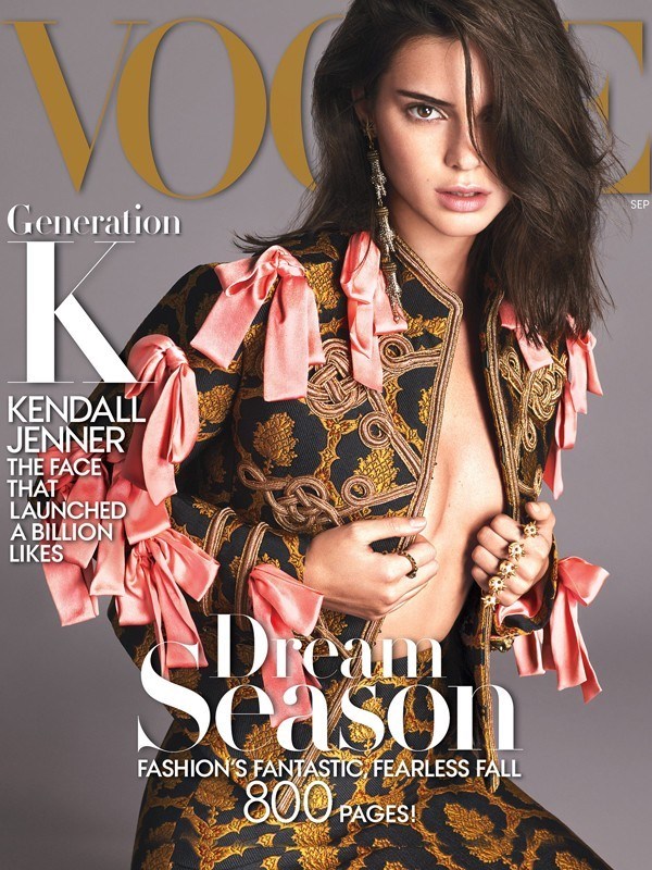 Kendall Jenner Vogue kapağında