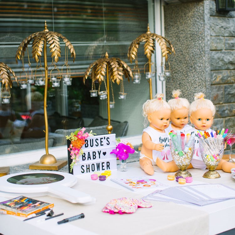 Baby Shower'ın tüm detayları