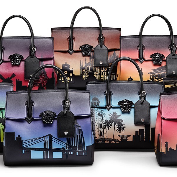 Versace'den 7 şehre özel çanta