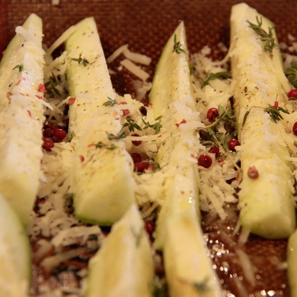 Parmesanlı çıtır kabak tarifi