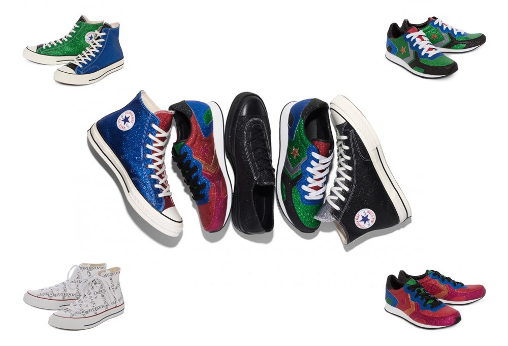 Converse en parıltılı haliyle