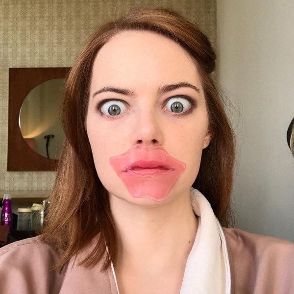 Emma Stone dudaklarının sırrı