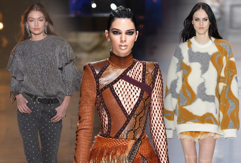 Paris'te Balmain ve Chloe rüzgarı