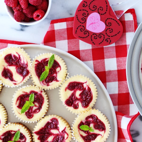 Frambuazlı cheesecake cupcake