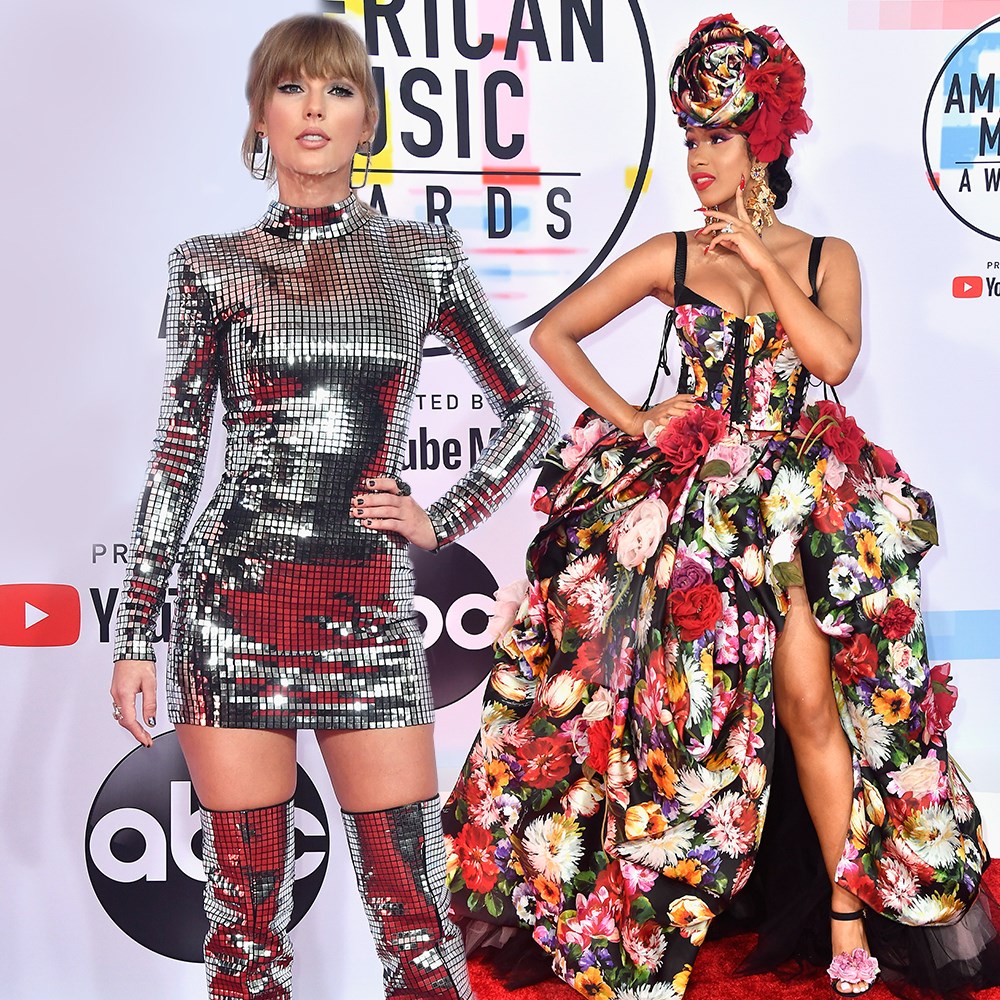 American Music Awards gecesinden öne çıkan stiller