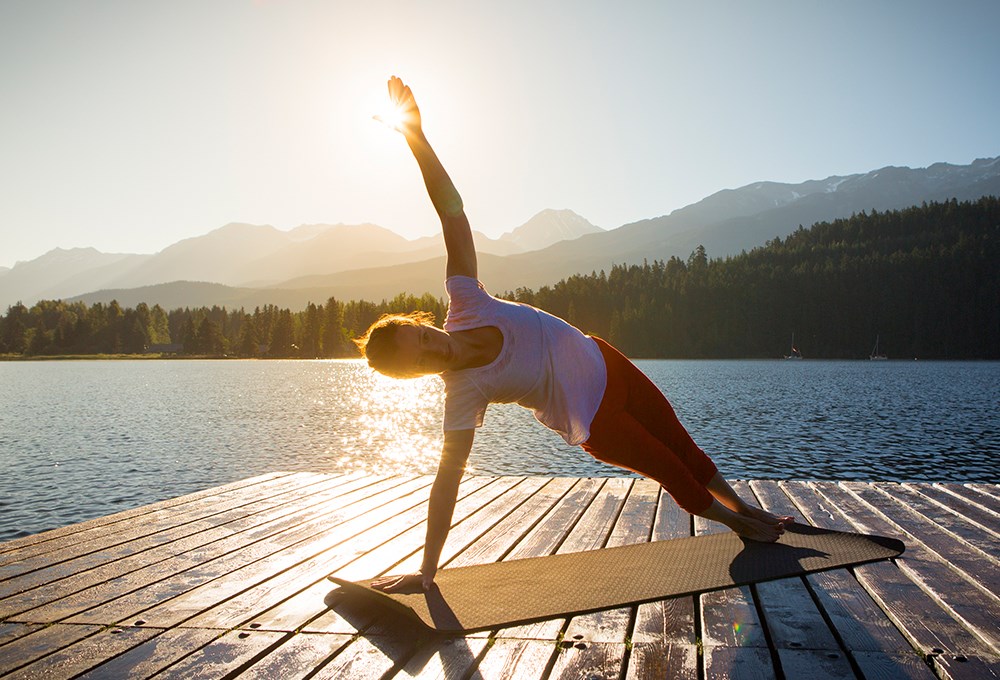 Doğada yoga yapmak için en iyi 3 otel