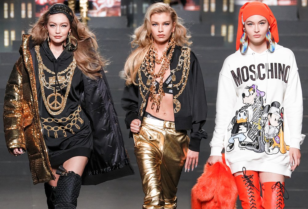 Moschino ve H&M'den etkileyici defile