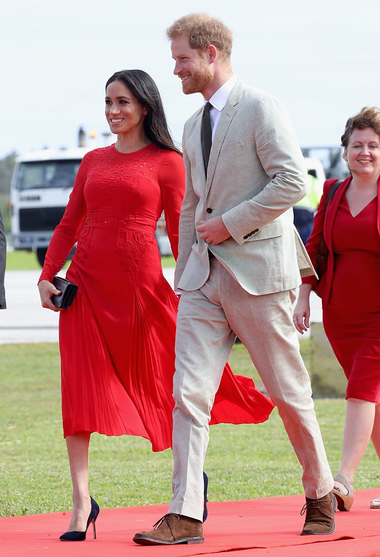 Meghan Markle'dan renkli stiller