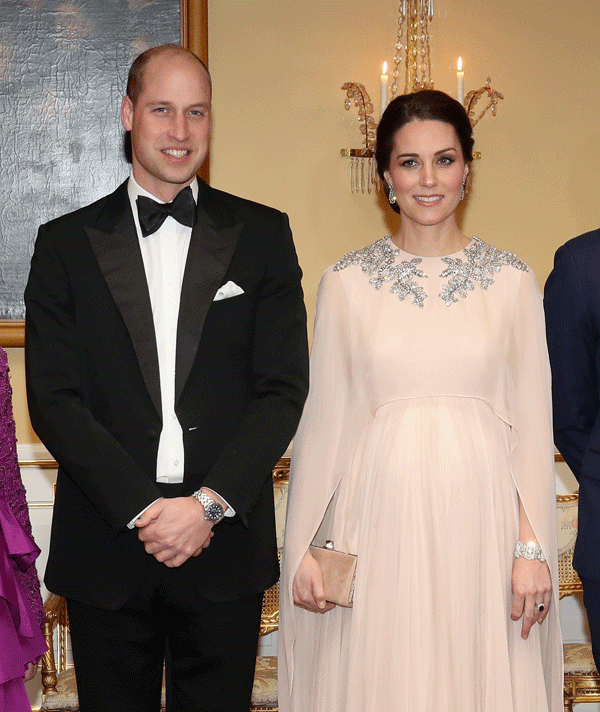 Kate Middleton'ın tercihi pembe