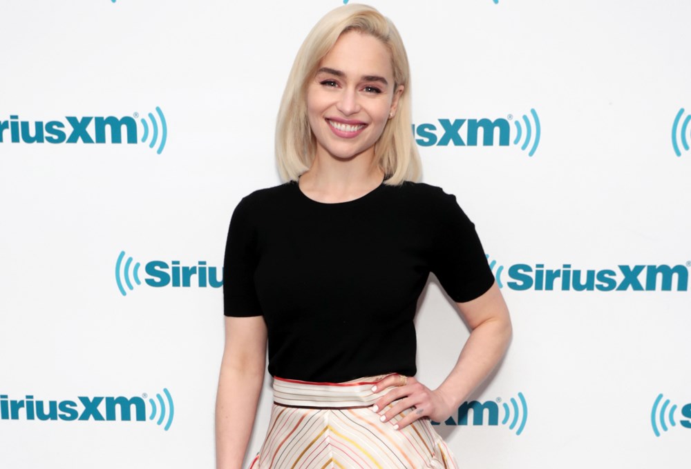 Emilia Clarke'tan yaz saçları