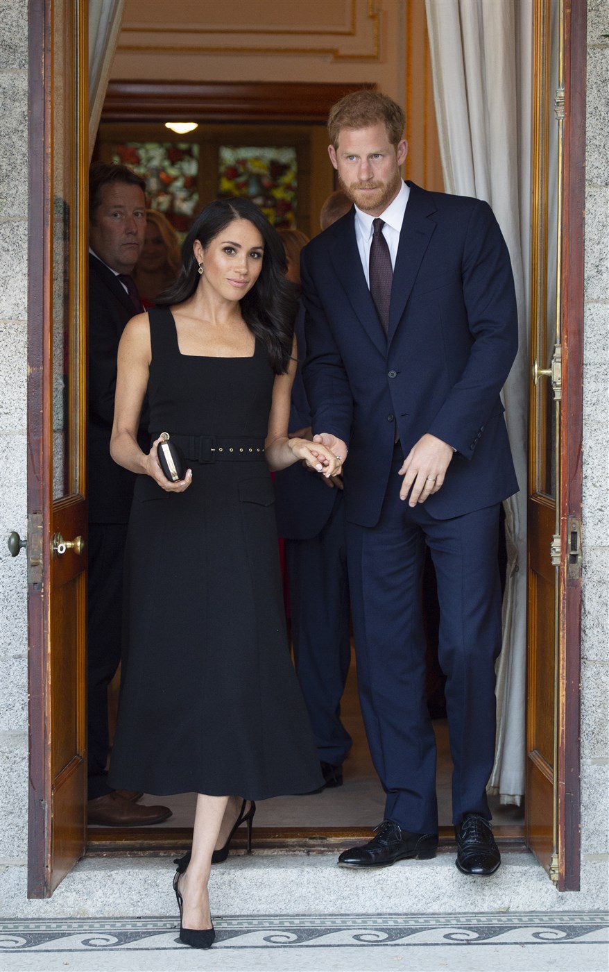 Meghan Markle'dan bir günde üç stil