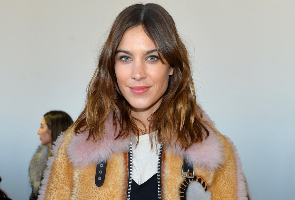 Alexa Chung Londra Moda Haftası'nda