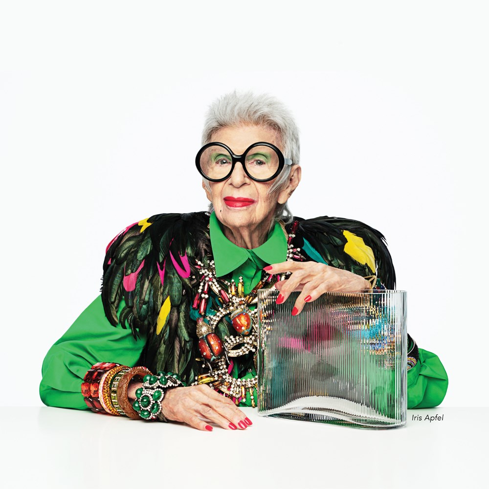  Iris Apfel Nude kampanyasında