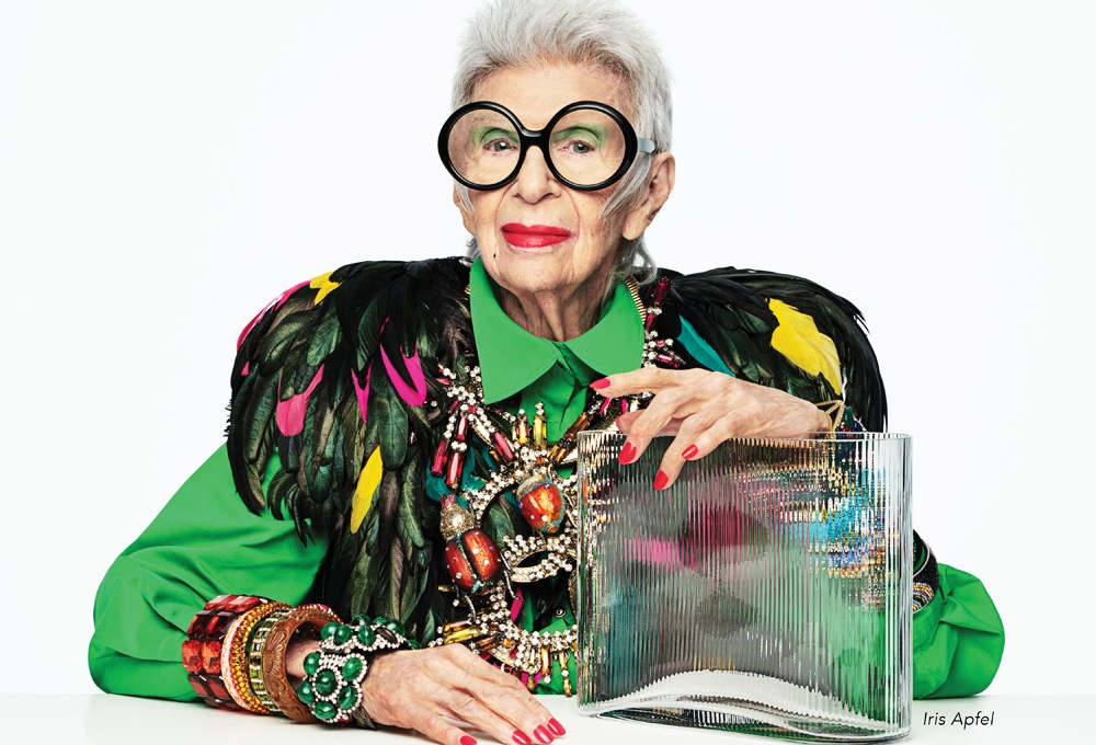  Iris Apfel Nude kampanyasında