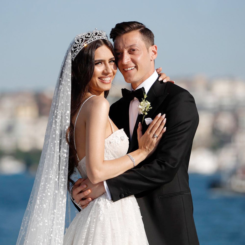 Mesut Özil ve Amine Gülşe'nin en mutlu günü