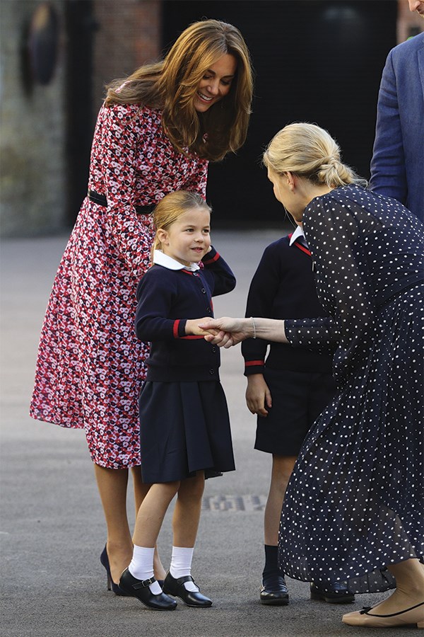 Prenses Charlotte okula başladı