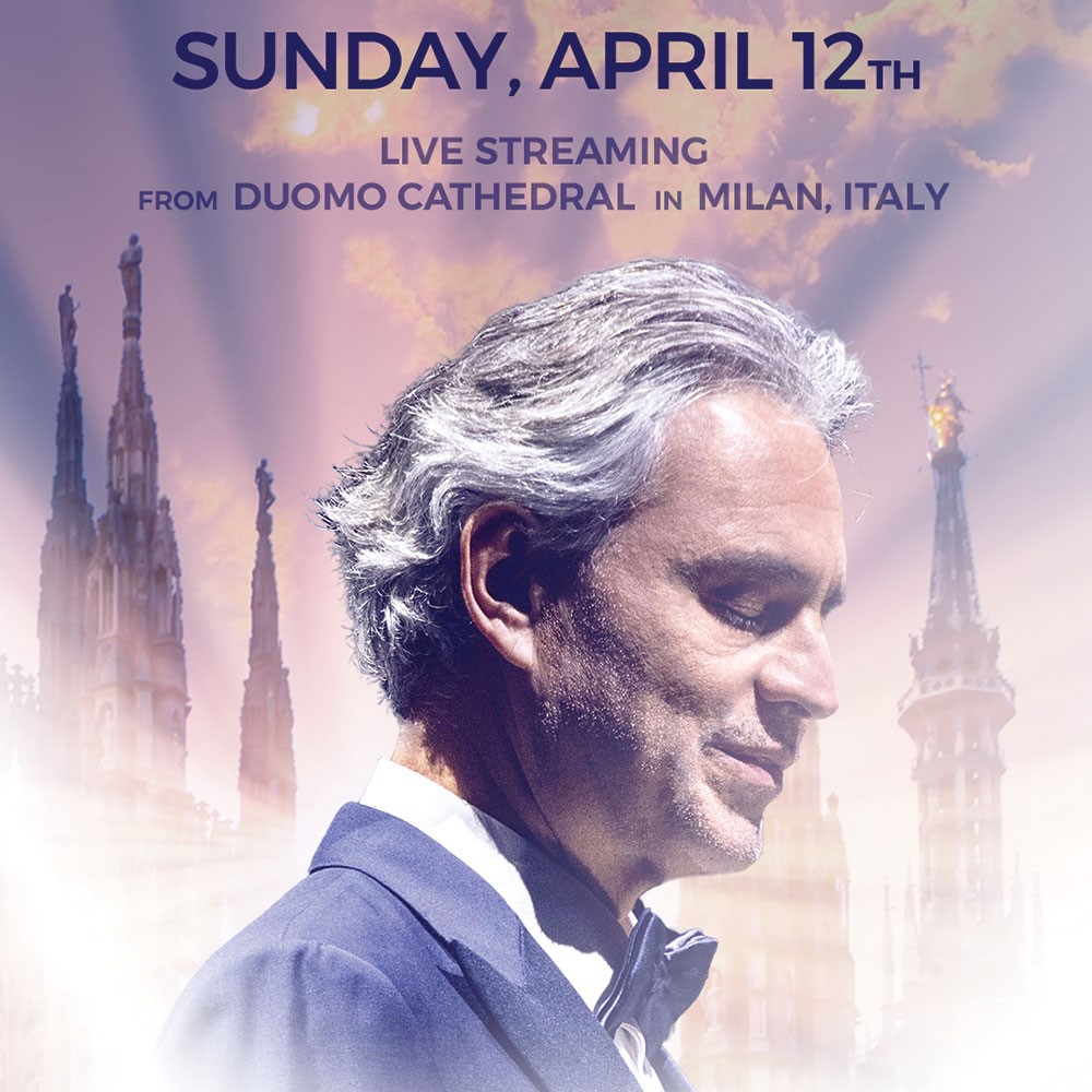 Andrea Bocelli'den 'Umut İçin Müzik' 