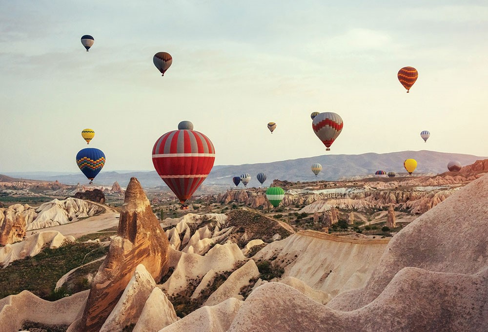 Sanal tur ile Kapadokya'yı geziyoruz