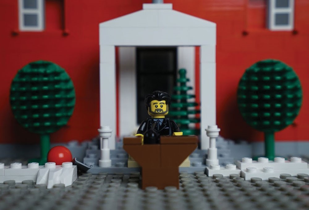 Justin Trudeau LEGO animasyonu ile çocuklara teşekkür etti
