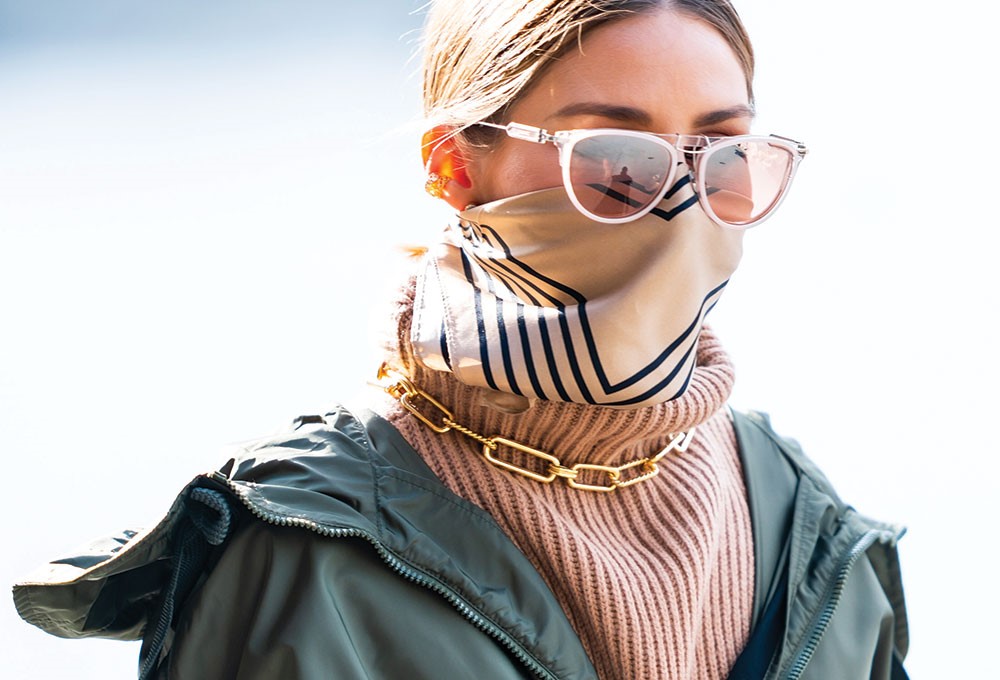 Olivia Palermo'nun ilham veren 10 maskeli stili