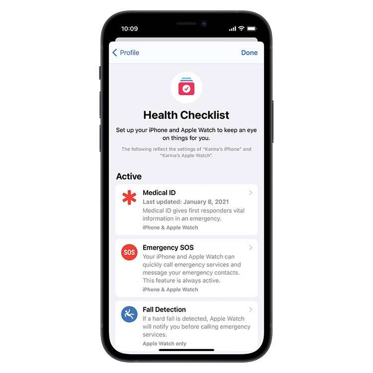 iPhone'da sağlık uygulamasını 3 adımda kişiselleştirin