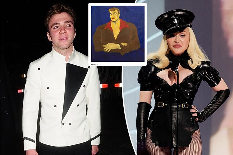 Madonna’nın oğlu Rocco’nun resimleri binlerce Pound’a satılıyor