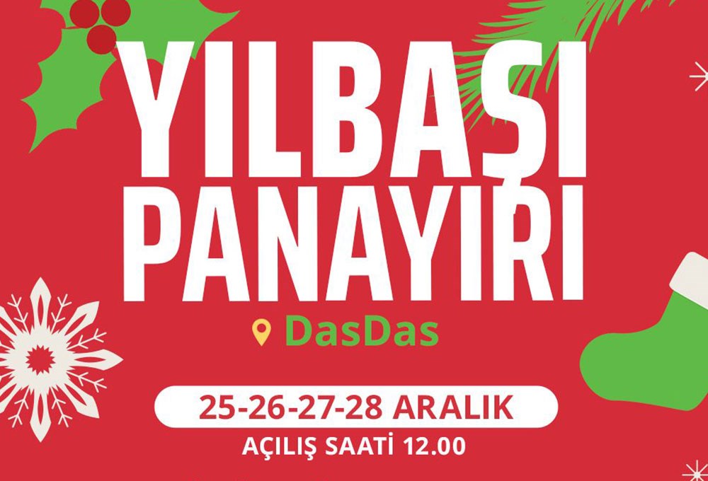 DasDas yeni yılı Yılbaşı Panayırı ile karşılıyor