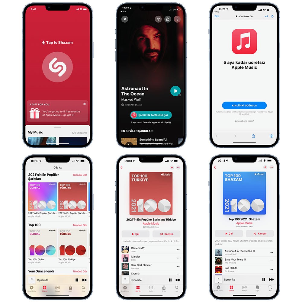 Apple Music 2021 Yıl Sonu Listeleri belli oldu