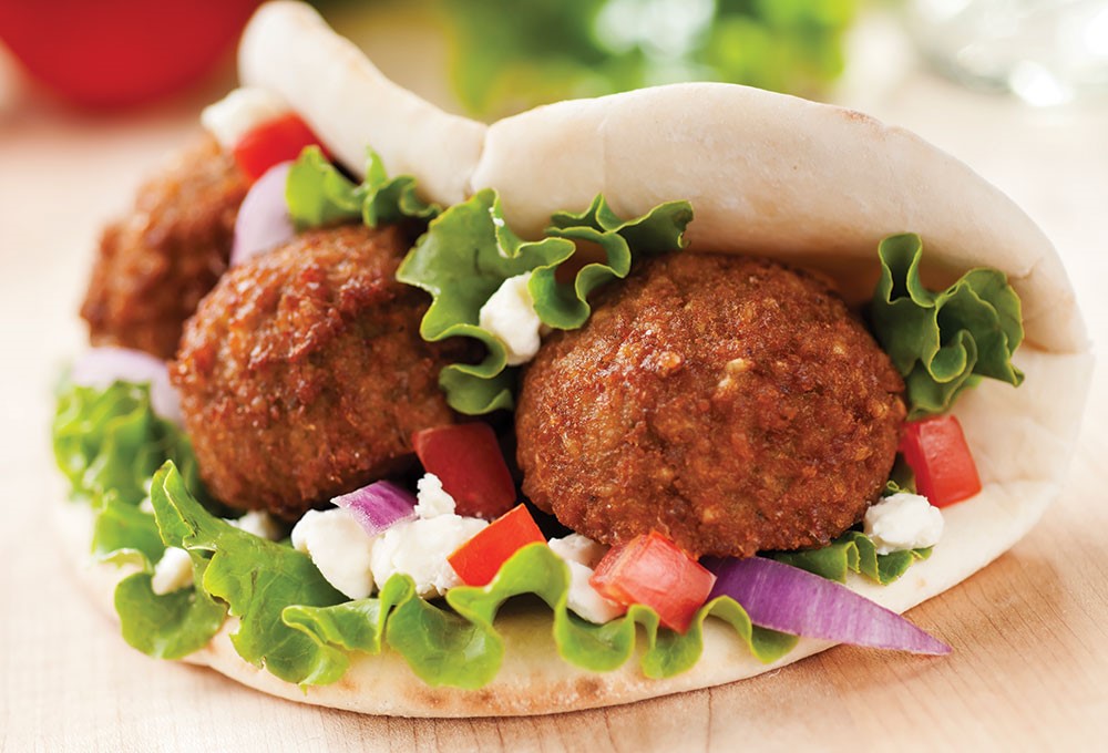 Eve servis en iyi 10 falafel