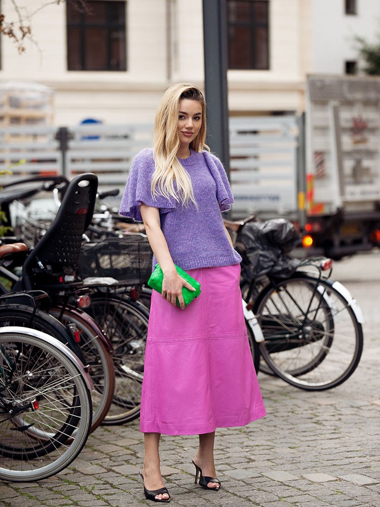 Kopenhag Moda Haftası'nda sokak stili 