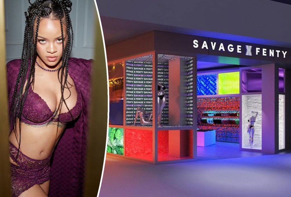 Rihanna iç çamaşırı markası için mağazalar açıyor