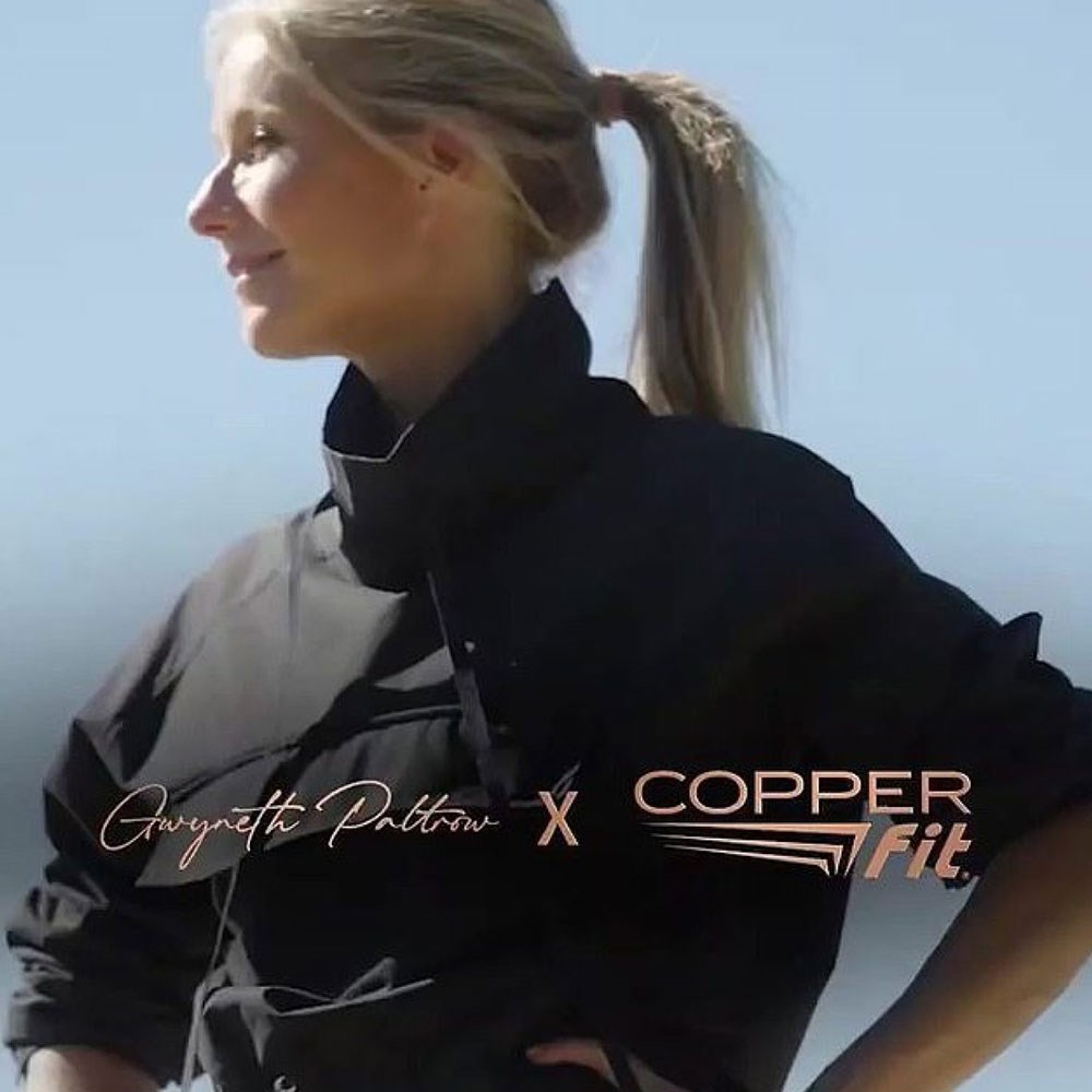 Gwyneth Paltrow, Copper Fit ile birlikte spor koleksiyonu çıkardı